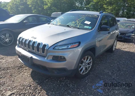 2016 Jeep Cherokee Sport из США, поврежденный, VIN 1C4PJLAB0GW272956